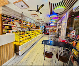 Arvind Canteen shop interior with sweets counter